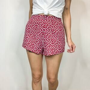 SUPERDOWN 90s floral high rise shorts y2k kidcore jamcore picniccore 2452